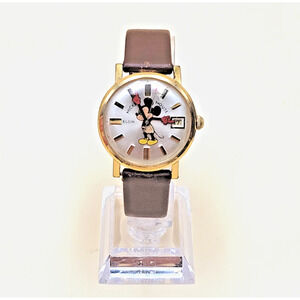 ELGIN DISNEY 60's Watch "Mickey Mouse" Collectible Manual Wind Vtg